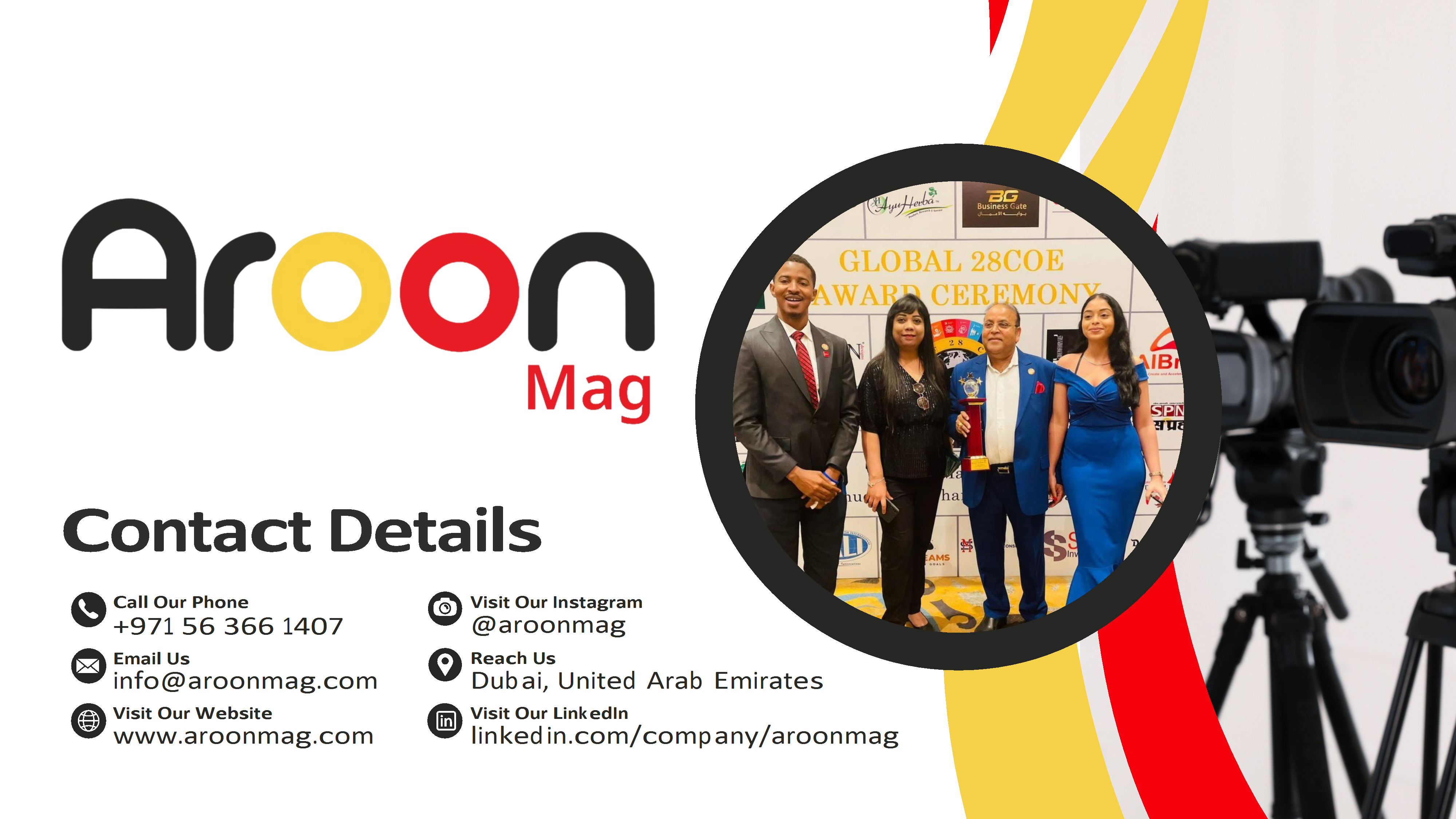 AroonMAG - Contact Details